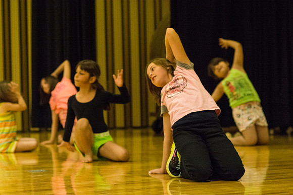 Dance workshop at the Green River Wyoming Stake center.