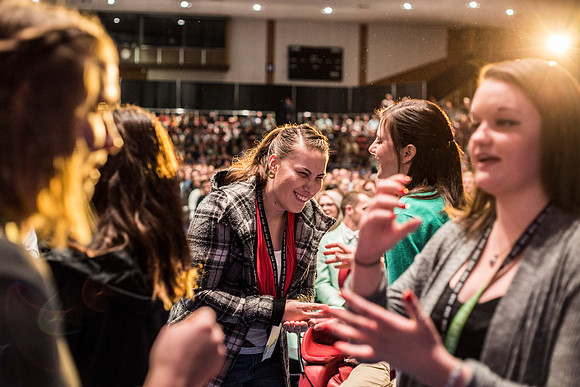 BYU-Idaho students gather together to learn how to discover their passion, tell their story and network effectively.