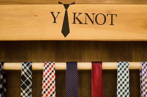 IBC group, Y Knot, Displays their ties and bowties at the I-Center