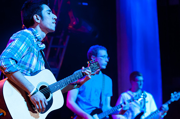 iCover student talent event where students perform covers to hit songs as well as participate in dance held after the show.
