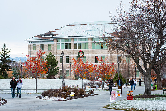 First Snow of Fall 2016 Semester