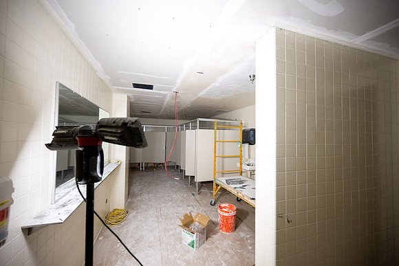 David O. McKay Library Construction Progress - Apr 2025