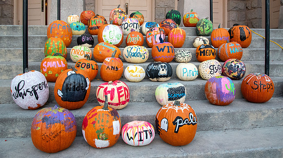 The Rexburg community celebrating the harvest of the potatoes through different activities at the Rexburg Tabernacle.