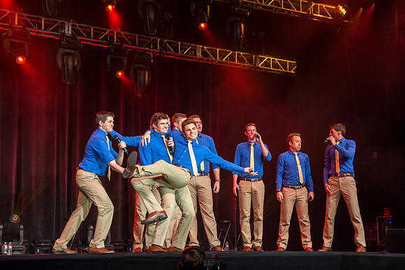 Brigham Young University's Vocal Point comes to Rexburg in a Brigham Young University-Idaho Center Stage Performance.