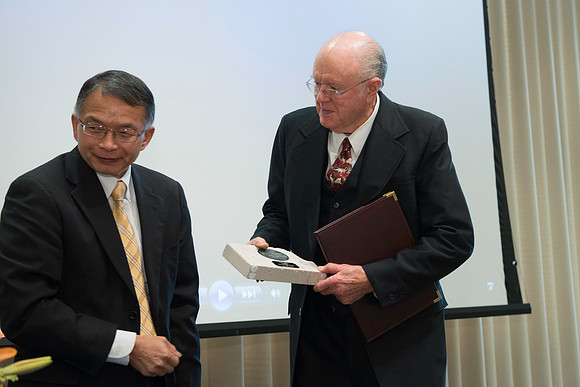 Nov, 9 2014, Ed and Arlene Williams were honored at Emeritus Breakfast.