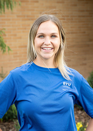 Fitness Instructors in front of the Hart Building.