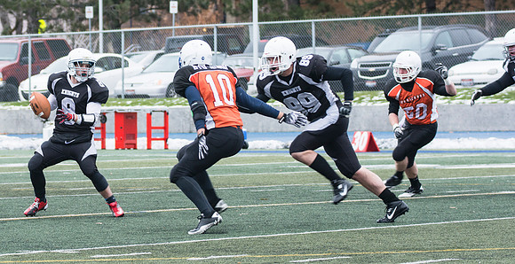 Competitive Football Championship game.