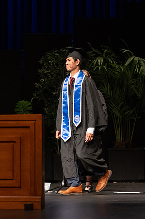 Graduates during convocation for the College of Education & Human Development
