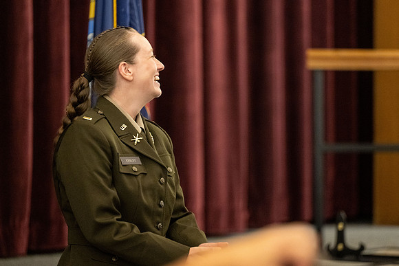 BYU-Idaho's, Reserve Officers' Training Corps Commissioning ceremonies.