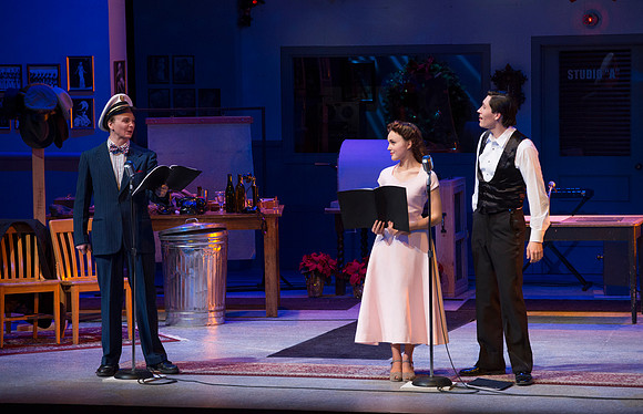 It's a Wonderful Life: A Live Radio Play, comes to life on stage at the Snow Drama Theater at BYU-Idaho.  It was written by Joe Landry and directed by Roger Merrill.
