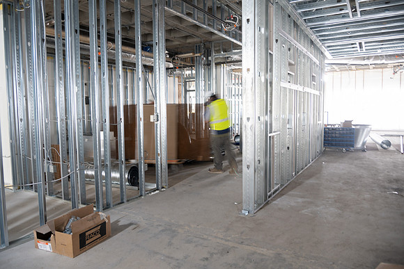 McKay Library Remodel Progress - April 2025