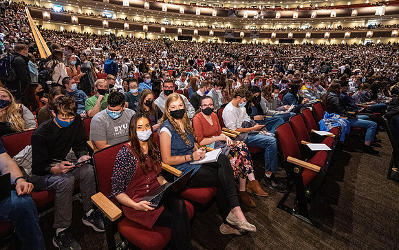 Devotional in the BYU-Idaho Center with President Dallin H. Oaks - Nov 2021