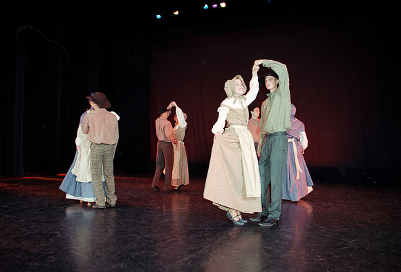 Extravadance perform folk dances.