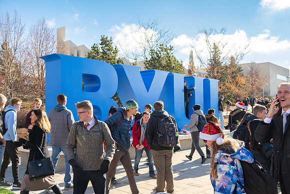 BYUI Sign Reveal - December 2024