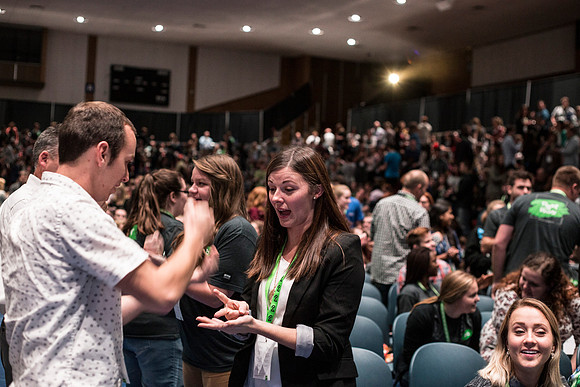 BYU-Idaho students gather together to learn how to discover their passion, tell their story and network effectively.