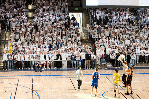 BYUI vs BYU Basketball Game - Feb 2025