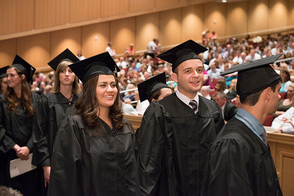 BYU-Idaho graduation July 2014.