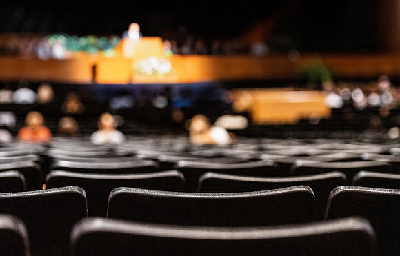 A seat for you at devotional in the BYU-Idaho Center.