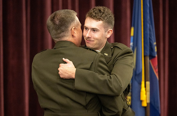 BYU-Idaho's, Reserve Officers' Training Corps Commissioning ceremonies.