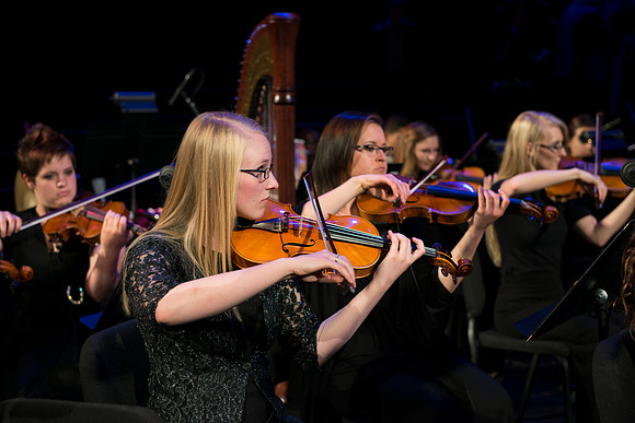 A BYU-Idaho Sacred Music Production performed in the BYU-Idaho Center, conducted by Dallin Hansen and written by Daniel Gawthrop.