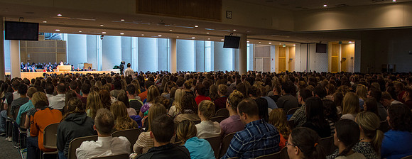 Stephanie Neilson speaks on “Hope, Triumph, and Everyday Joy” at BYU-Idaho.