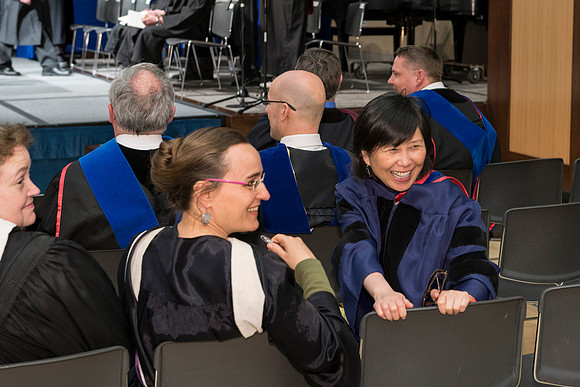 College of Language and Letters Convocation in the Manwaring Center Ballroom.