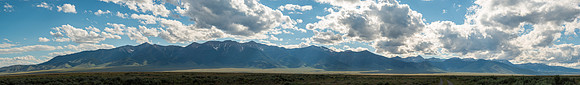 Mountain Range 60 plus miles West of Rexburg, Idaho.