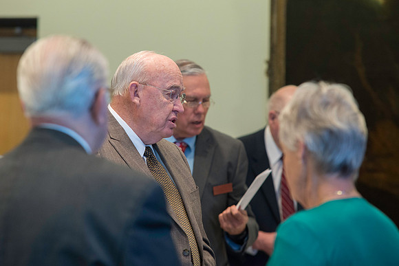 Nov, 9 2014, Ed and Arlene Williams were honored at Emeritus Breakfast.