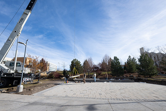 BYUI Sign Construction - Nov 2024