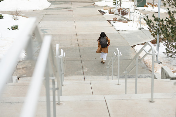 Students on Campus - Feb 2025
