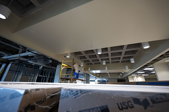 David O. McKay Library Construction - June 2025