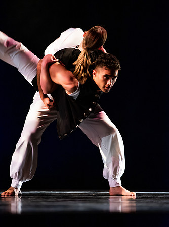 BYUI students dance in the multi-style performance, Extravadance.