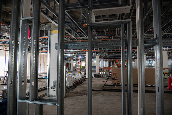 Mckay Library Construction - Apr 2025