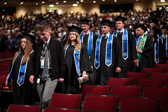 Commencement for BYU-Idaho graduates.