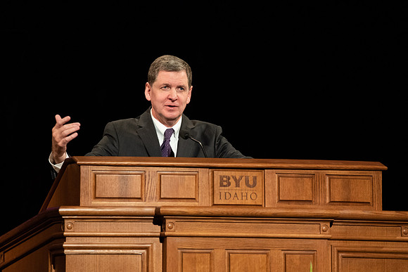 BYU-Idaho Devotional. Guest speaker Elder James R. Rasband. Winter Semester