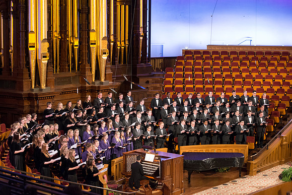 The BYU-Idaho Music department presents "How Beautiful Upon the Mountains", sacred music composed by Daniel Gawthrop, performed in SLC.