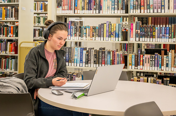Students At the McKay Library - June 2025