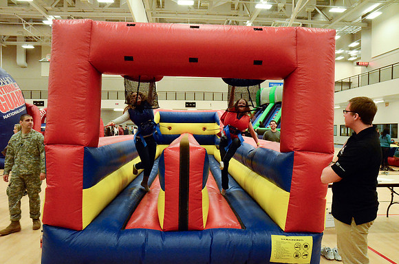 Students new and old come to play and make new friends.