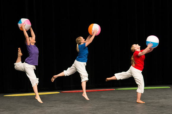Dance performance in Green River Wyoming.