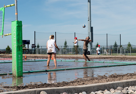 Rec-Fest Sring 2022, includes Mud Volleyball, Color Run, Ropes Course, Food, Climbing Wall and Games.