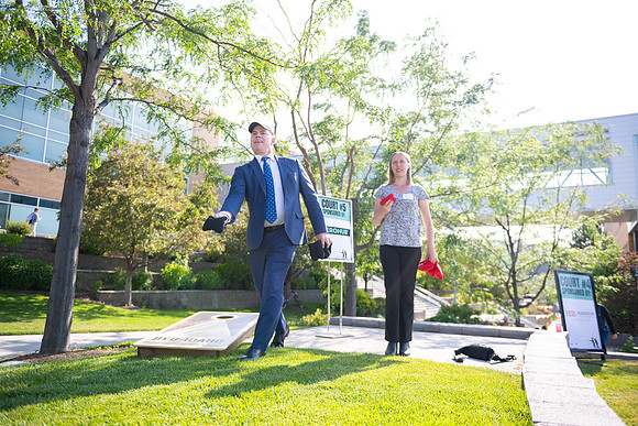 Marketing Department annual Corn Hole BBQ - June 2025