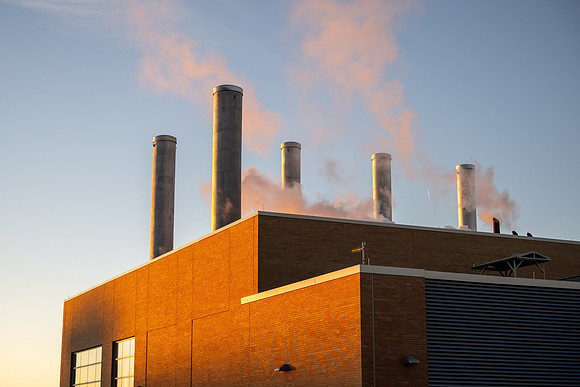 Heat Plant Sunset -Jan 2025