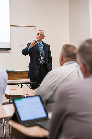 Blaine Robertson discusses grading.