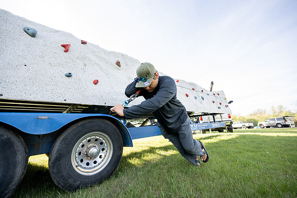 Rock Wall Setup - May 2025