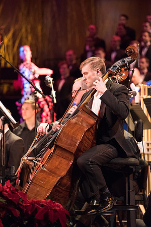 David Archuleta and Nathan Pacheco were the featured guests at BYU-Idaho's annual Christmas concert in the BYU-Idaho Center. They performed with the Symphony Orchestra, combined choirs, and other stud