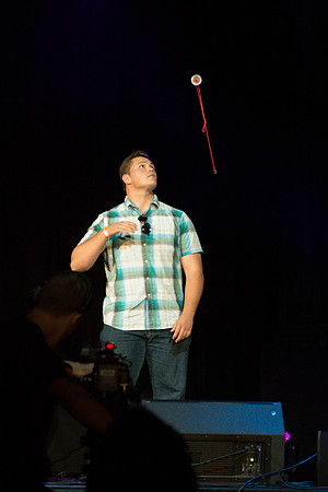Get Connected puts on talent show for new students.