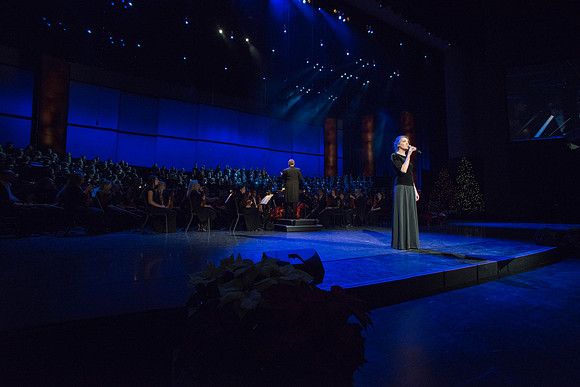 BYU-Idaho Choirs and Orchestra perform at A BYU-Idaho Christmas Concert featuring The King Singers.