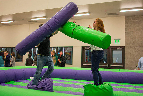I-Night, held on campus at Brigham Young University-Idaho, allows students to enjoy various activities before classes begin for the semester.