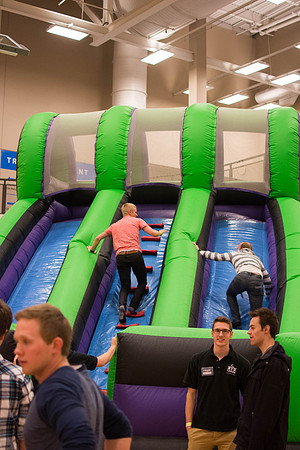 I-Night, held on campus at Brigham Young University-Idaho, allows students to enjoy various activities before classes begin for the semester.