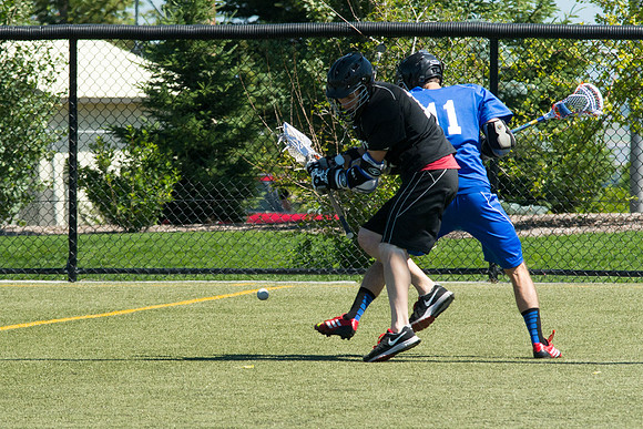 Brigham Young University-Idaho's men's lacrosse plays in the upper fields on campus.